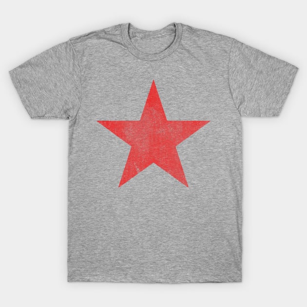 Red Star Vintage T-Shirt by Flippin' Sweet Gear